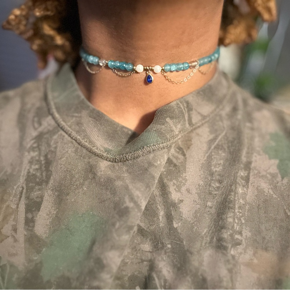 Beaded choker